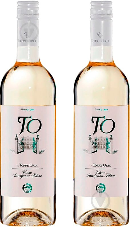 Набор Bodegas Torre Oria вина TO Viura-Sauvignon Blanc белое сухое 1+1 0,75 л - фото 1