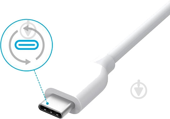 Кабель Anker USB Type-C – USB 3.0 0,9 м білий (A8163H21/A8163G21) Powerline - фото 2