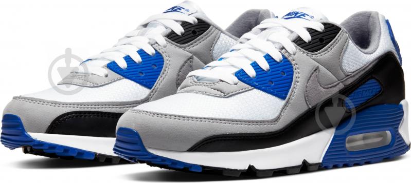 Кросівки чоловічі демісезонні Nike AIR MAX 90 CD0881-102 р.44,5 білі - фото 1