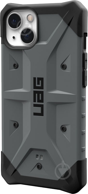 Чохол-накладка UAG Pathfinder для Apple iPhone 13 (113177113333) silver - фото 4