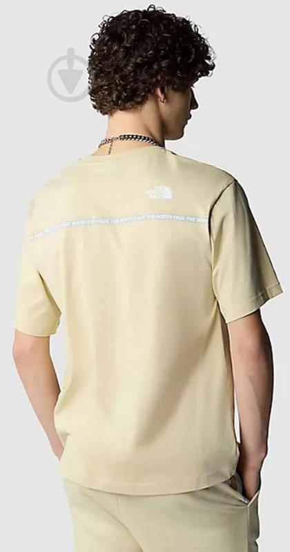 Футболка THE NORTH FACE M ZUMU S/S TEE NF0A87DD3X4 р.M бежевый - фото 3