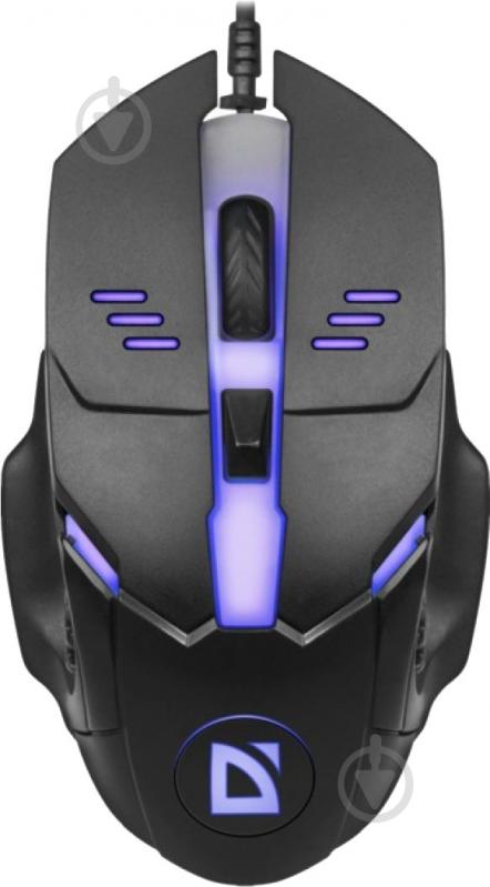 Мишка Defender Ultra Matt MB-470 USB black - фото 1