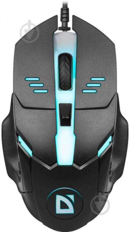 Мишка Defender Ultra Matt MB-470 USB black - фото 2