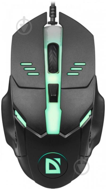 Мишка Defender Ultra Matt MB-470 USB black - фото 3