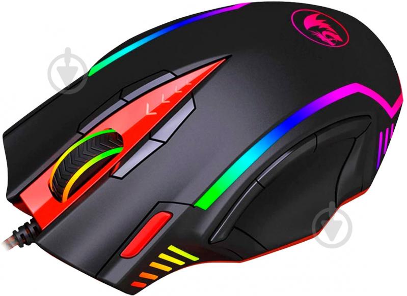 Мышка Redragon Samsara 2 RGB IR USB black/red - фото 3