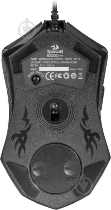 Мишка Redragon Memeanlion Chroma RGB black - фото 10