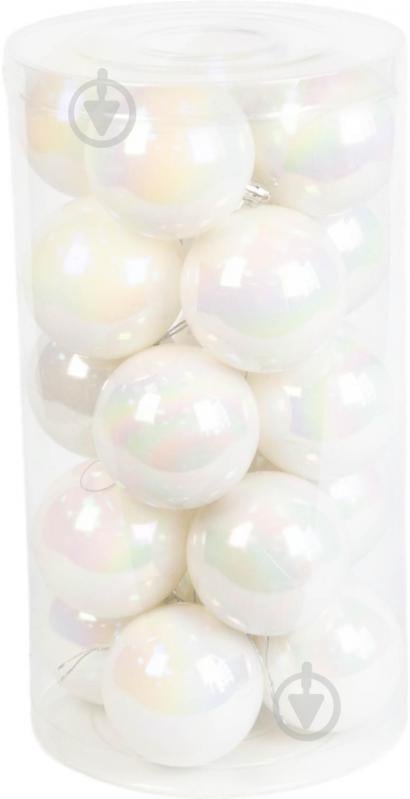 Набор елочных шаров Бабл гамм прозрачный d 80 мм 20 шт./уп. - фото 1 Набор елочных шаров Бабл гамм прозрачный d 80 мм 20 шт./уп. - фото 1