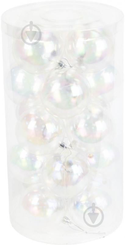Набор елочных шаров Бабл гамм прозрачный d 80 мм 20 шт./уп. - фото 2 Набор елочных шаров Бабл гамм прозрачный d 80 мм 20 шт./уп. - фото 2