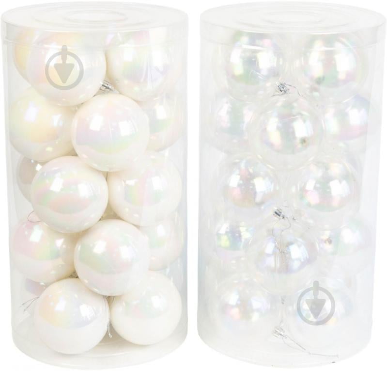 Набор елочных шаров Бабл гамм прозрачный d 80 мм 20 шт./уп. - фото 3 Набор елочных шаров Бабл гамм прозрачный d 80 мм 20 шт./уп. - фото 3