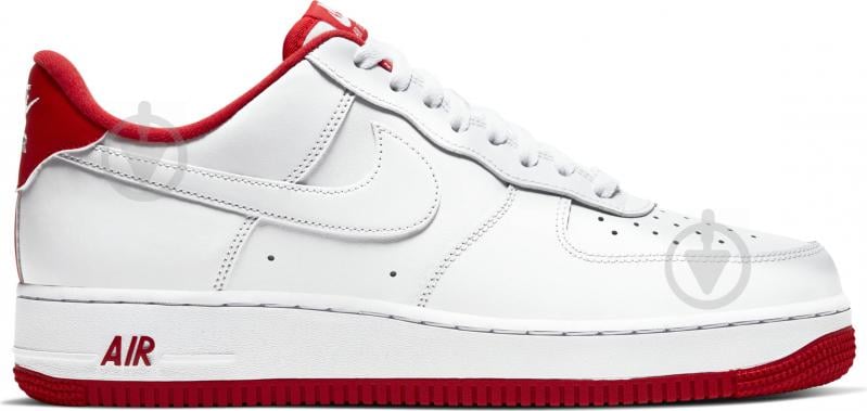 Кроссовки мужские демисезонные Nike AIR FORCE 1 '07 1 CD0884-101 р.44 белые - фото 3