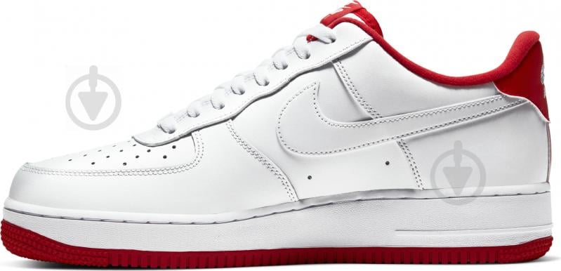 Кроссовки мужские демисезонные Nike AIR FORCE 1 '07 1 CD0884-101 р.44 белые - фото 6