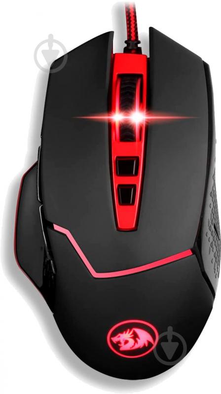 Мышка Redragon Inspirit 2 RGB IR USB black/red - фото 3