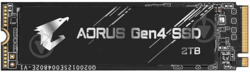 SSD-накопитель Gigabyte AORUS 2000GB M.2 PCI Express 4.0x4 3D TLC (GP-AG42TB) - фото 1