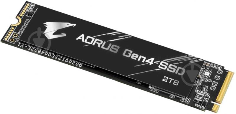 SSD-накопичувач Gigabyte AORUS 2000GB M.2 PCI Express 4.0x4 3D TLC (GP-AG42TB) - фото 2