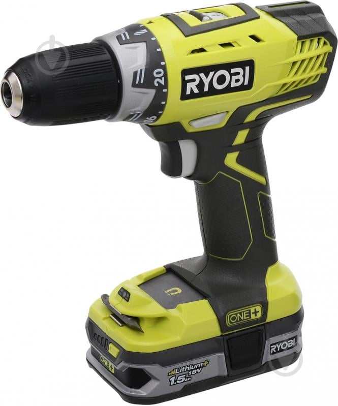 Набір електроінструментів RYOBI RCD1802M-RBC18L15-CRP1801 - фото 2