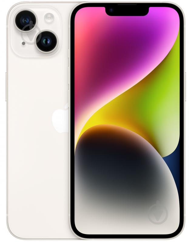 Смартфон Apple iPhone 14 512GB Starlight (MPX33RX/A) - фото 1