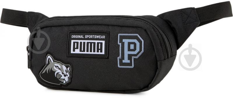 Сумка на пояс Puma Patch Waist Bag 07856201 чорний - фото 1