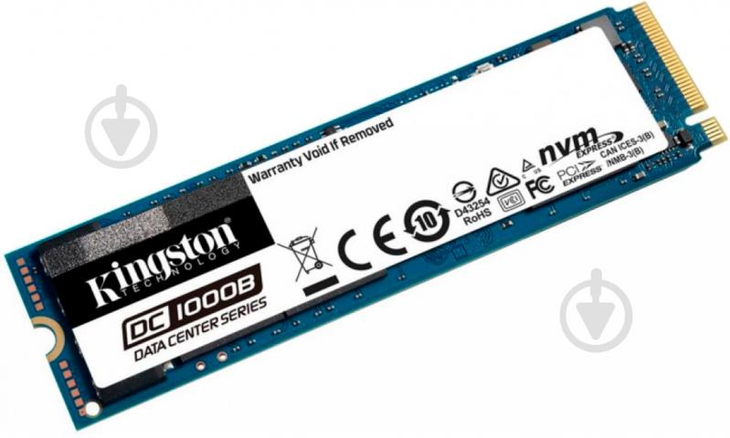 SSD-накопитель Kingston DC1000B 480GB M.2 PCI Express 3.0 x4 3D TLC (SEDC1000BM8/480G) - фото 2