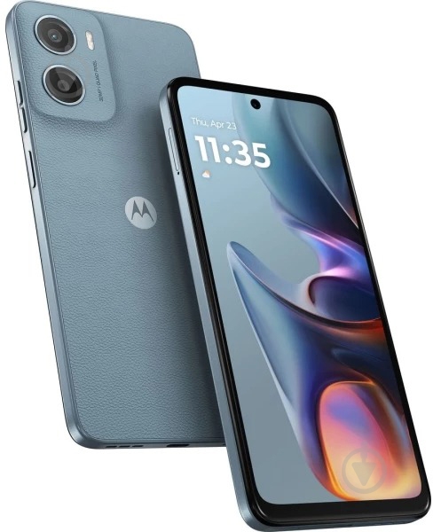 Смартфон Motorola E15 2/64GB misty blue (1147817) - фото 5