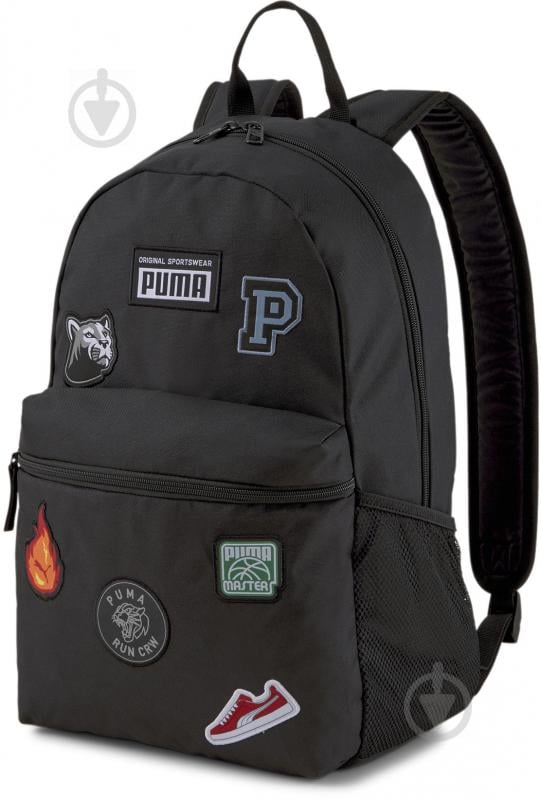 Рюкзак Puma Patch Backpack 07856101 22 л чорний - фото 1