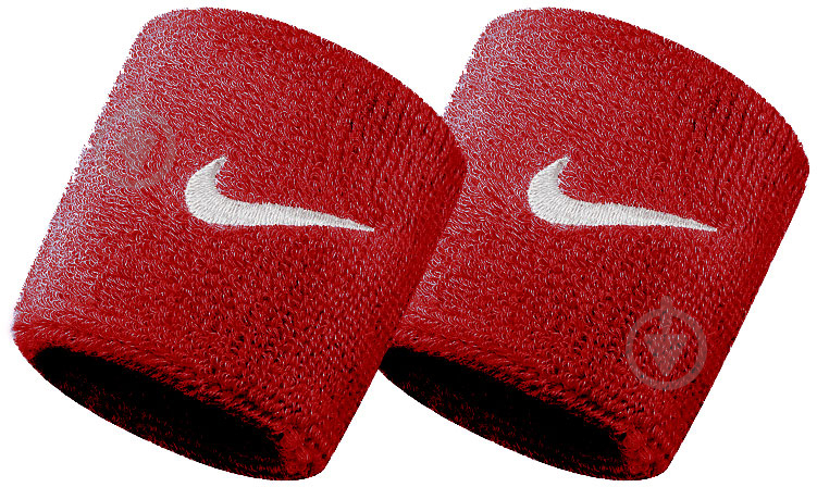 Напульсник Nike SWOOSH WRISTBANDS VARSITY р. OSFM червоний - фото 1