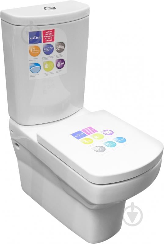 Чаша унитаза Cersanit Pure PU010/PU020 - фото 1