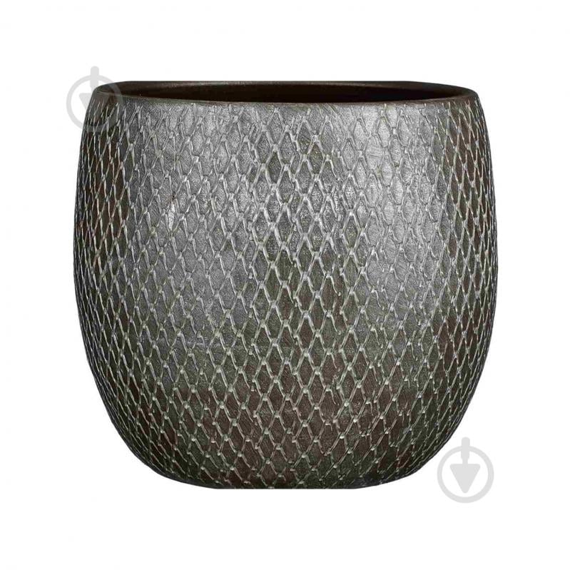 Вазон керамика Madeira pot round 23х23 см круглый серебро Edelman (1167611) - фото 1 Вазон керамика Madeira pot round 23х23 см круглый серебро Edelman (1167611) - фото 1