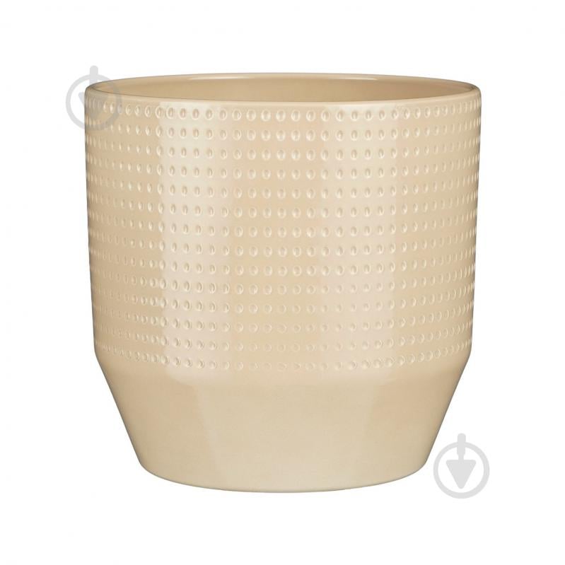 Вазон керамика Nola pot round круглый бежевый Edelman (1157294) - фото 1 Вазон керамика Nola pot round круглый бежевый Edelman (1157294) - фото 1