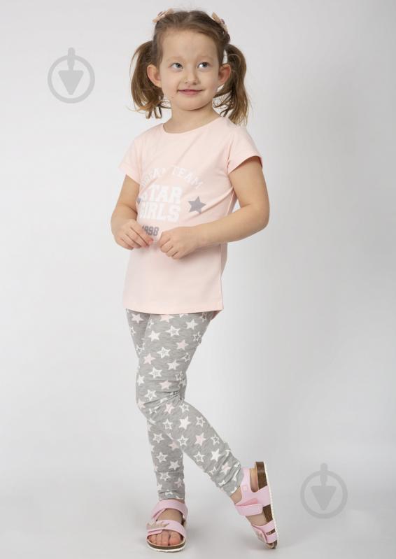 Футболка для девочки Luna Kids Stars р.92 розовый №0021/16076 - фото 3