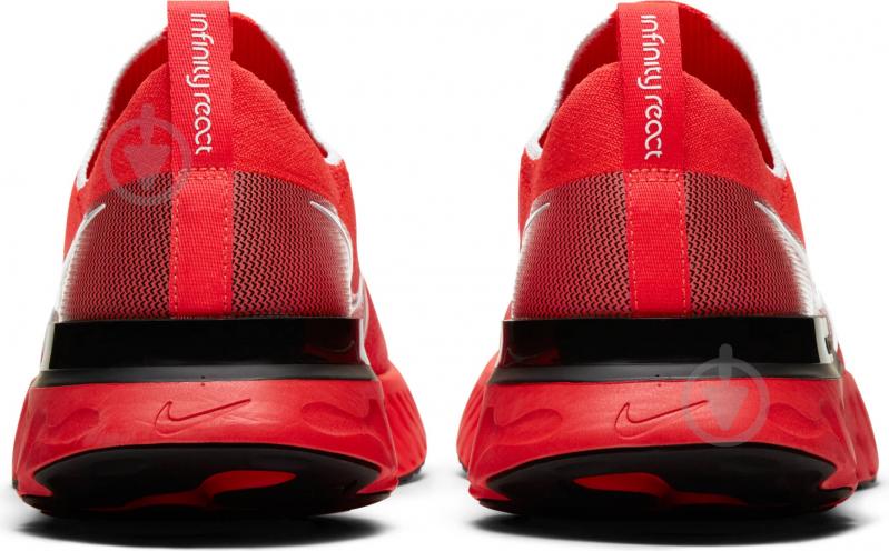 Кросівки чоловічі Nike ReactINFINITY Run Flyknit CD4371-600 р.44 червоні - фото 2
