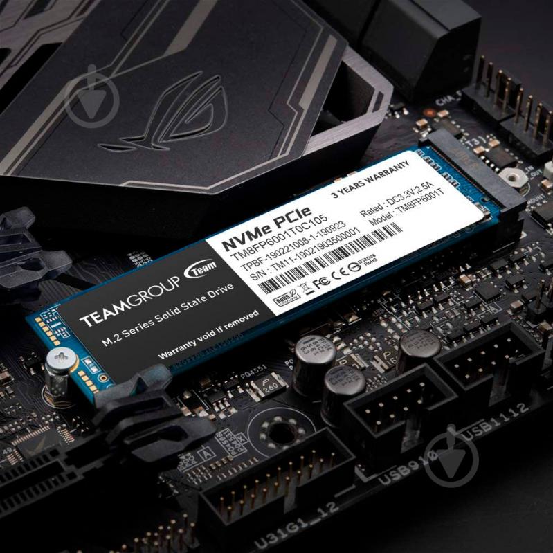 SSD-накопичувач Team MP33 512GB M.2 PCI Express 3.0 x4 3D TLC (TM8FP6512G0C101) - фото 4