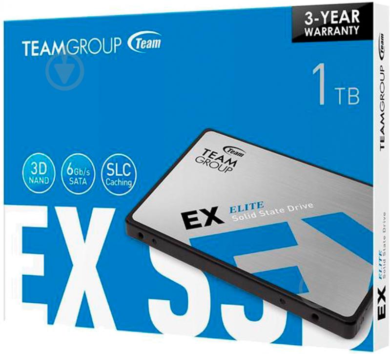 SSD-накопитель Team EX2 1000GB 2,5" SATA III TLC (T253E2001T0C101) - фото 4