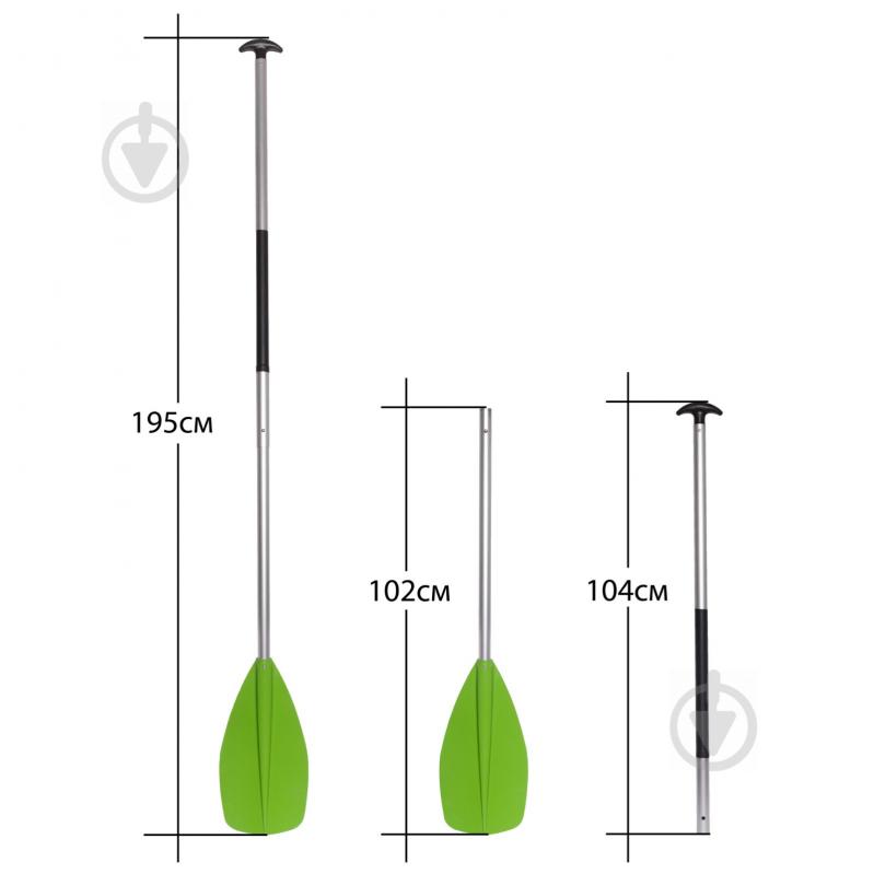 Весло AKVA SUP розбірне 195 см - фото 2