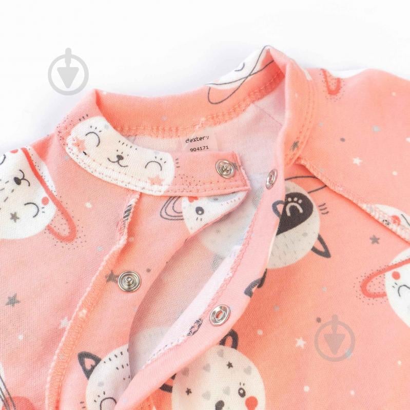 Боди детское для девочки Dexter`s Pink panda р.62 белый с рисунком 904171 - фото 2 Боди детское для девочки Dexter`s Pink panda р.62 белый с рисунком 904171 - фото 2