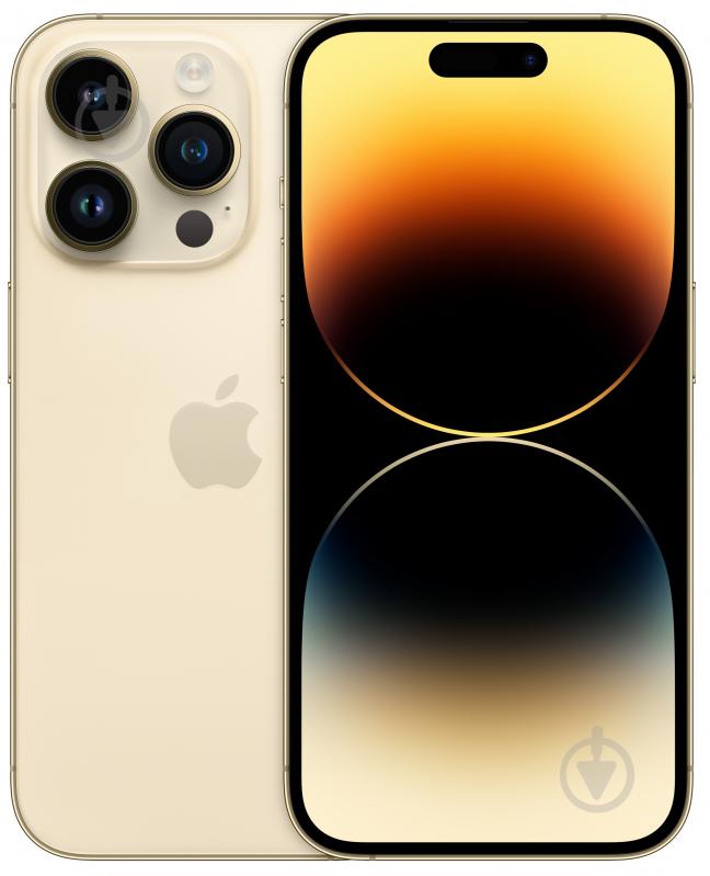 Смартфон Apple iPhone 14 Pro 128GB Gold (MQ083RX/A) - фото 1