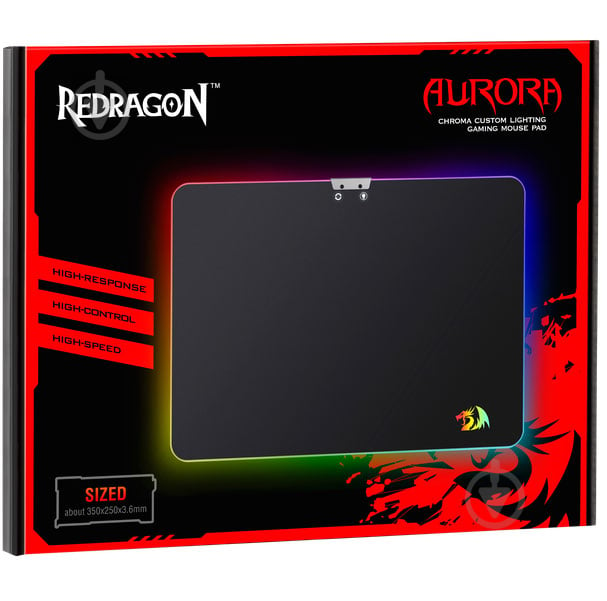 Коврик для мышки Redragon Aurora RGB Speed (75086) - фото 5