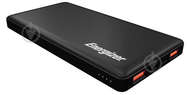 Повербанк Energizer 10000 mAh black (UE10015PQ (B)) - фото 2 Повербанк Energizer 10000 mAh black (UE10015PQ (B)) - фото 2