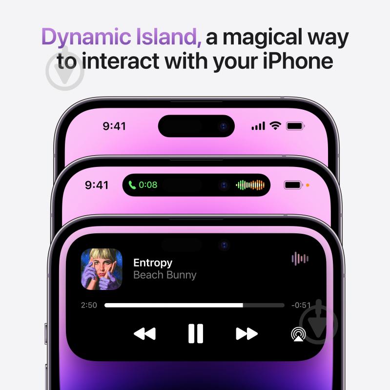 Смартфон Apple iPhone 14 Pro 1TB Deep Purple (MQ323RX/A) - фото 7
