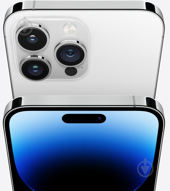 Смартфон Apple iPhone 14 Pro Max 128GB Silver (MQ9Q3RX/A) - фото 5