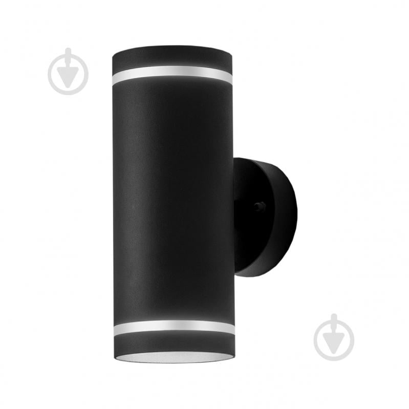 Світильник вуличний настінний Eurolamp 30 Вт GX53 /чорний LH-GX53(spot)N2 - фото 2