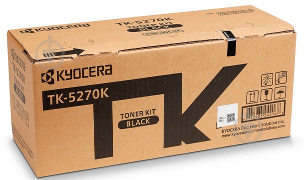 Картридж Kyocera TK-5270K (1T02TV0NL0) черный - фото 2