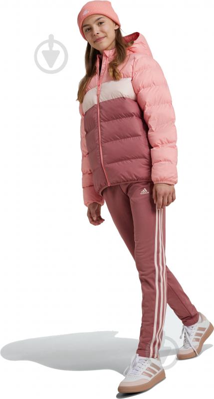 Пуховик для дівчаток зимовий Adidas J SD JKT IY6916 р.176 рожевий - фото 5