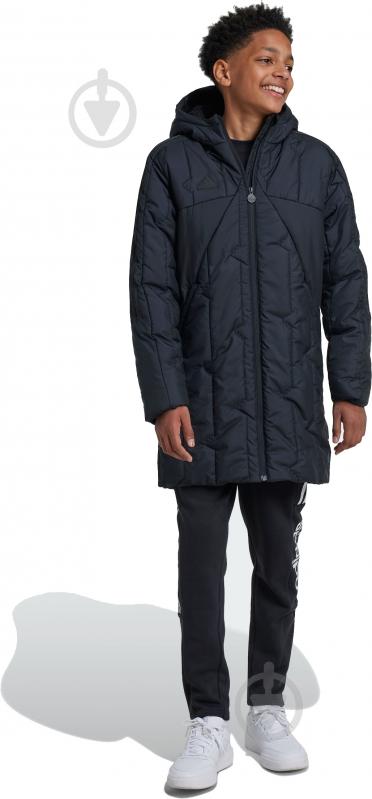 Куртка-парка для мальчиков зимняя Adidas J TIRO COAT IV9509 р.176 черная - фото 1