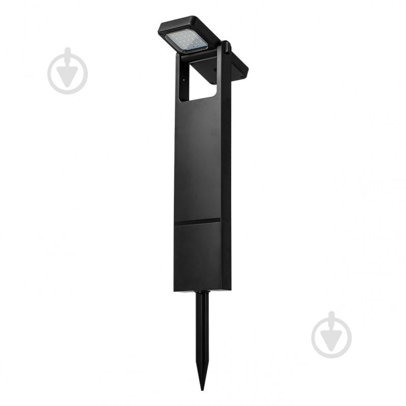 Світильник на сонячній батареї Eurolamp 2 Вт IP54 чорний LED-2W/6500K(S2) - фото 2