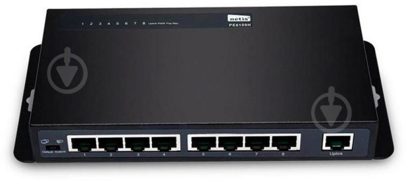 Комутатор Netis PE6109H 9 Port Fast Ethernet PoE Switch/ 4 Port PoE - фото 2