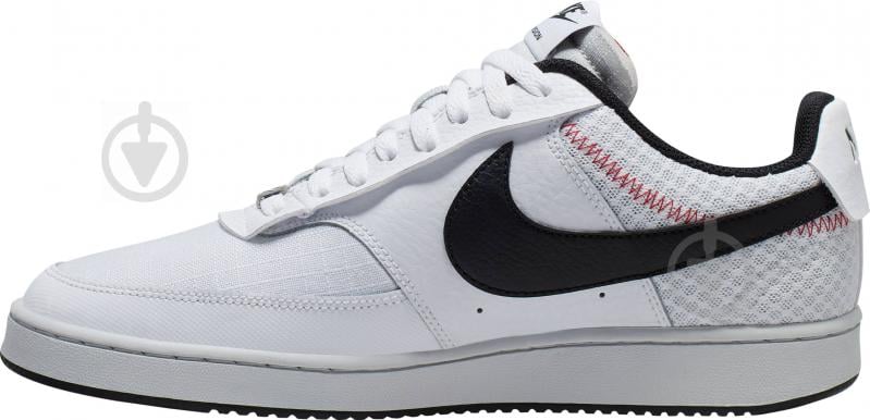 Кроссовки мужские демисезонные Nike Court Vision Low Premium CD5464-100 р.44 бело-черные - фото 2