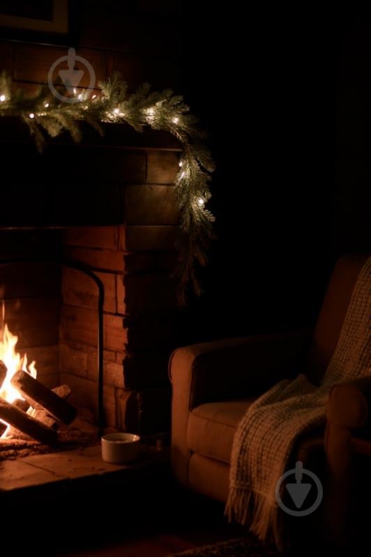 Гірлянда штучна Українська засніжена 1,8 м (GLW70074) - фото 2