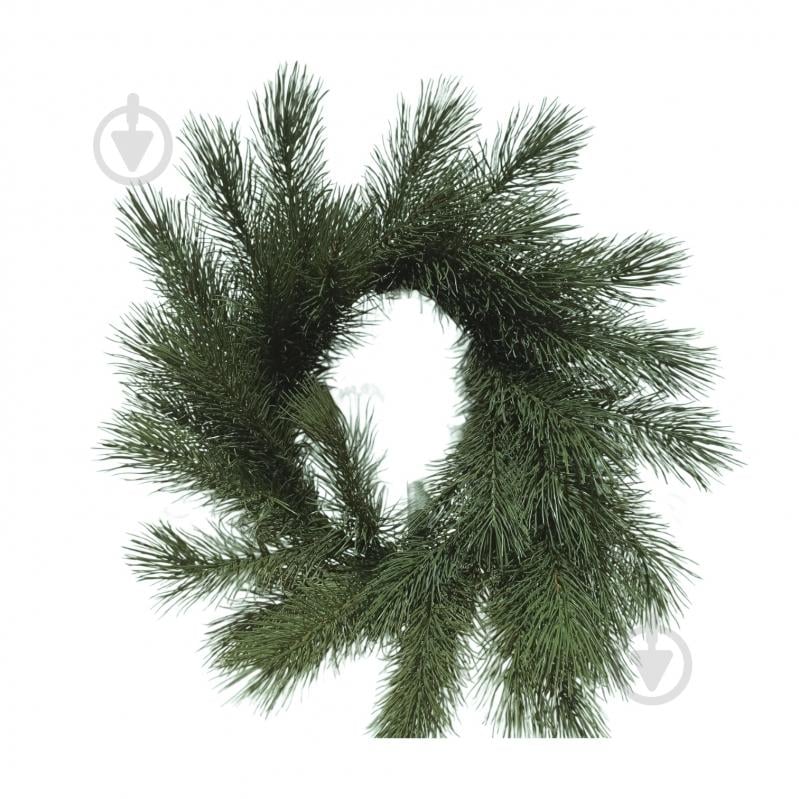 Вінок зі штучної хвої Різдвяний d400 мм - фото 1