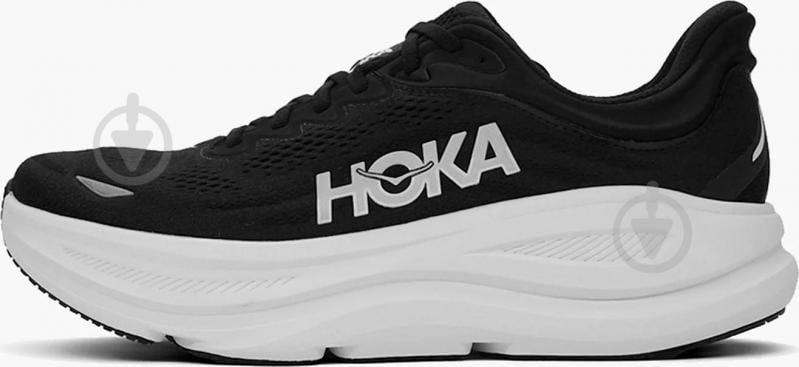 Кросівки чоловічі Hoka M BONDI 9 1162011-BWHT р.42 чорні