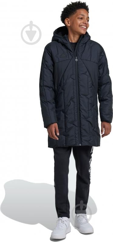 Куртка-парка для мальчиков зимняя Adidas J TIRO COAT IV9509 р.140 черная - фото 1